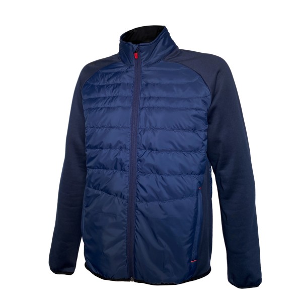 BACKTEE Mens Light Thermal Jacket, Navy