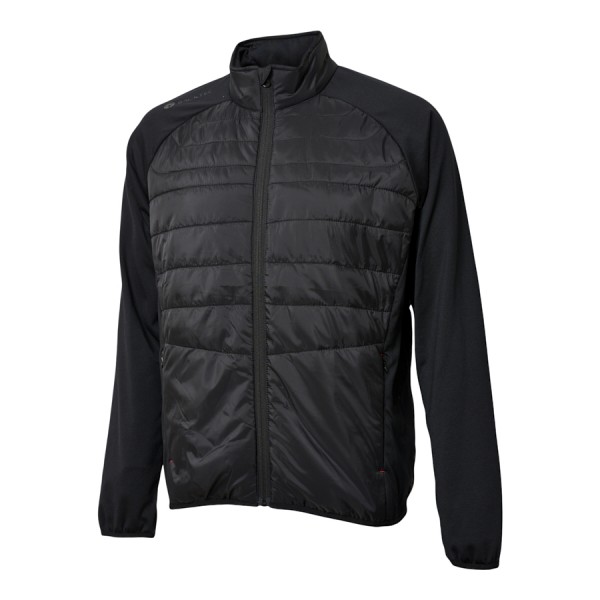 BACKTEE Mens Light Thermal Jacket, Black