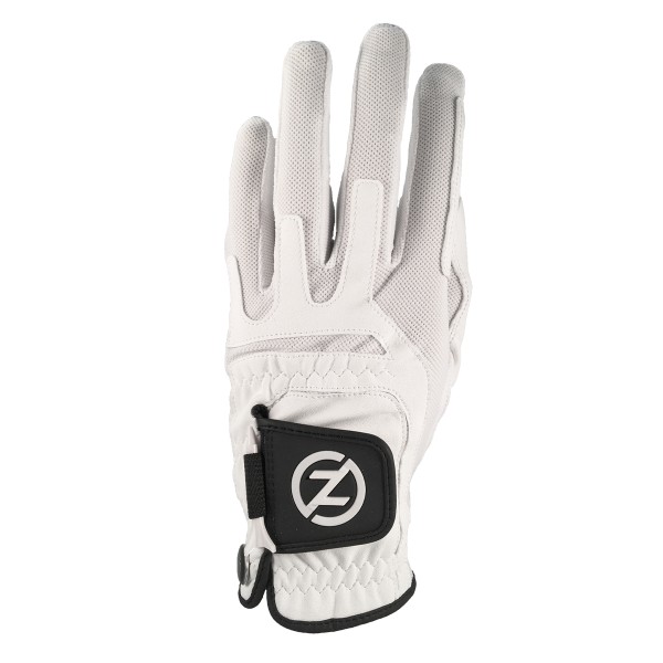 Zero Friction golfová rukavice pánská, levá, ULTRA FEEL cabretta White, ONE SIZE