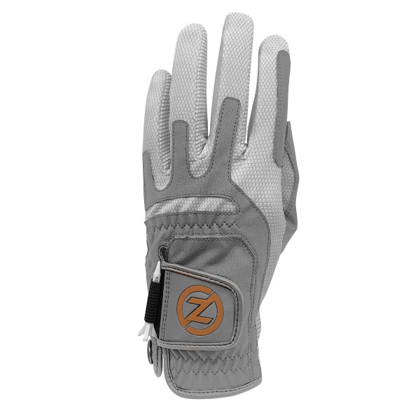 Zero Friction golfová rukavice pánská, levá, COOPERFLEX cabretta Grey, ONE SIZE