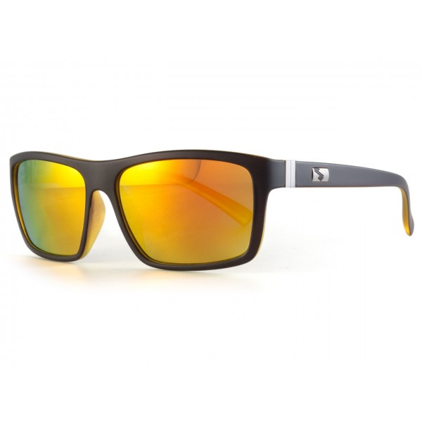 Sundog Golfové brýle CULTURE - Matte Black-Yellow Inside /Orange Revo
