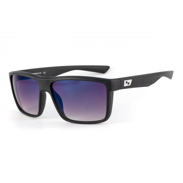 Sundog Golfové brýle Flip - Matte Black/Grad. Smoke Ice Blue Mir