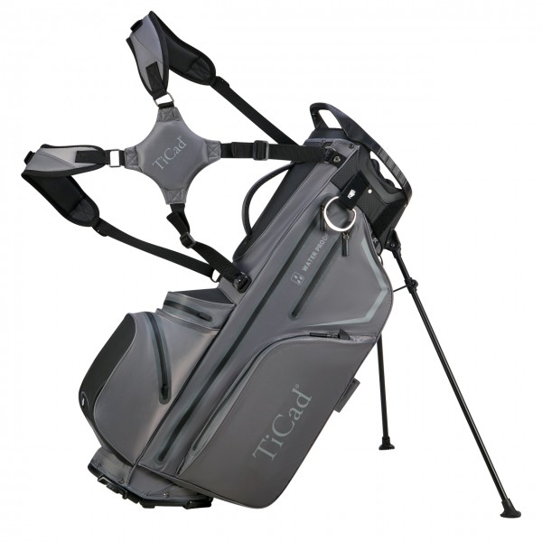 TiCad Hybrid Stand bag PREMIUM Waterproof, Canon Grey / Black