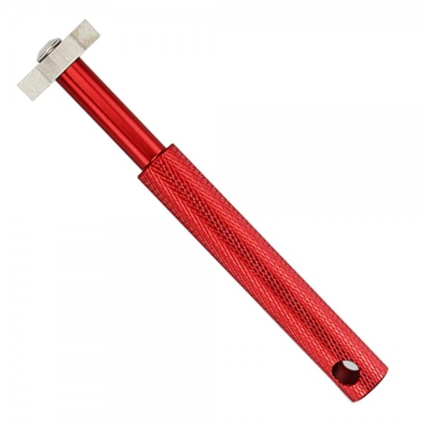 Golf sharpener - nástroj na čistění a broušení drážek wedge a želez Red