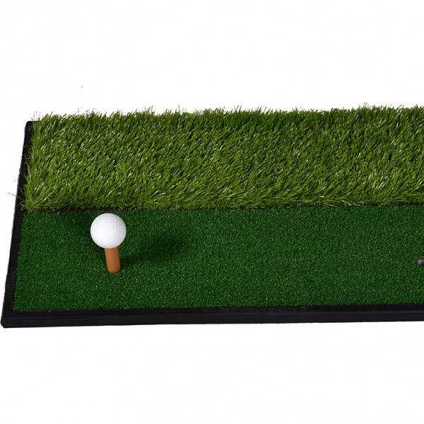 Golfová cvičná podložka - dvouzónová velikost 33x63cm+gumové tee