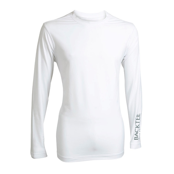 BACKTEE Ladies First Skin Round Neck, Optical white, vel.M