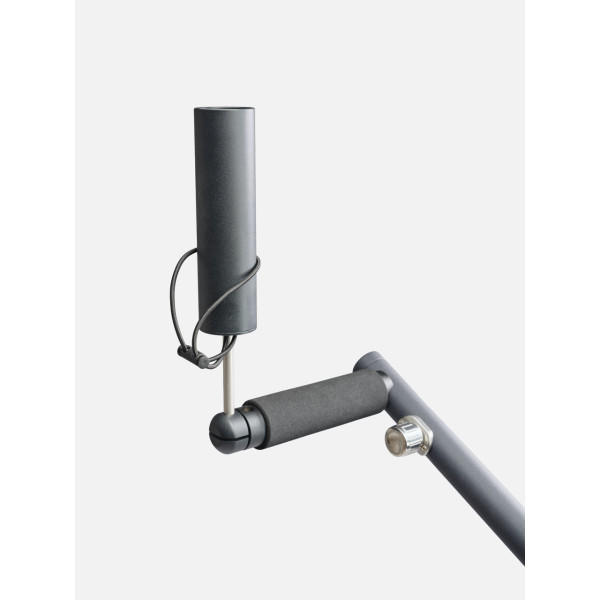 Polohovací držák deštníku black matt, pro vozíky Davies Caddy SMART a QUICK FOLD