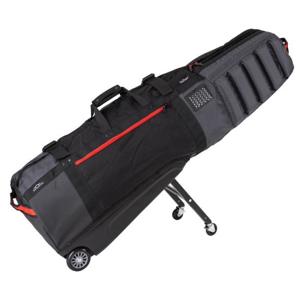 Sun Mountain Travel cover CLUB GLIDER MERIDIAN - Black/Steel/Red