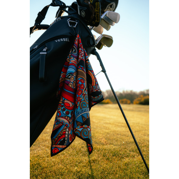 Skins golfový ručník King Octopus 