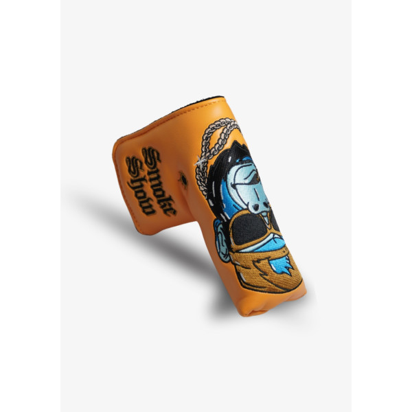 Skins golfový headcover na  blade putter Smoke Show orange