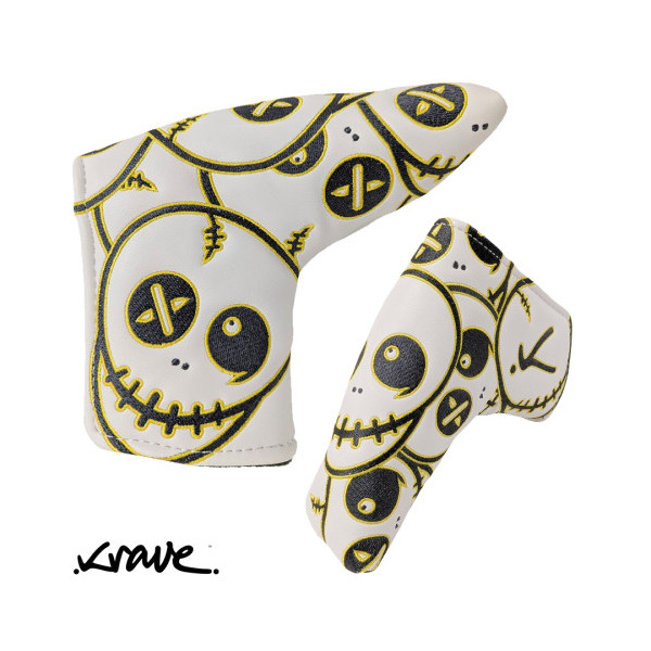 Krave Antarctica Stacked Putter blade Headcover