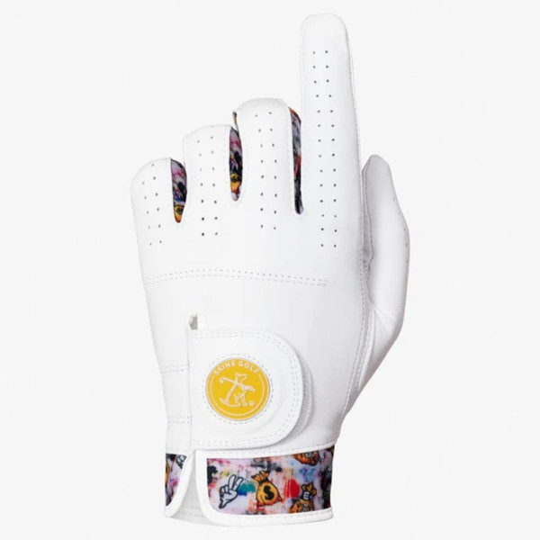 Skins golfová rukavice cabretta Money bags