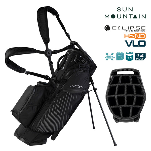 Sun Mountain H2NO  E 4.5 VLOW 14 WAY Waterproof Stand Bag
