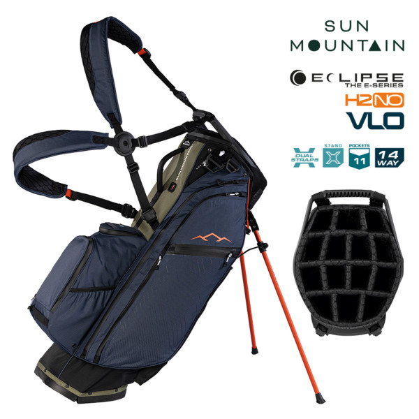 Sun Mountain H2NO  E 4.5 VLOW 14 WAY Waterproof Stand Bag