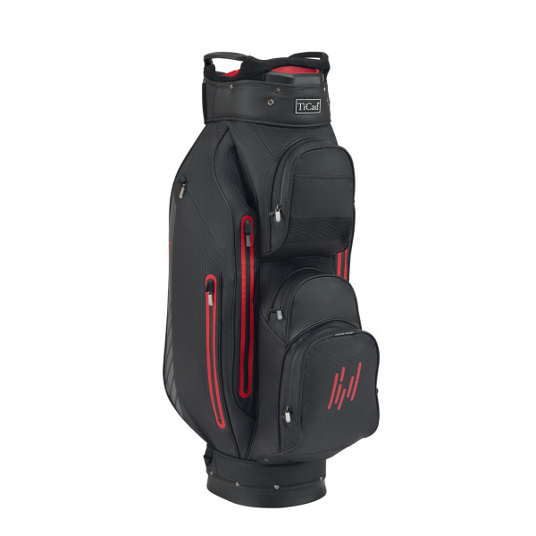TiCad SPORT Series Waterproof Sportsline Cart Bag Black/Red