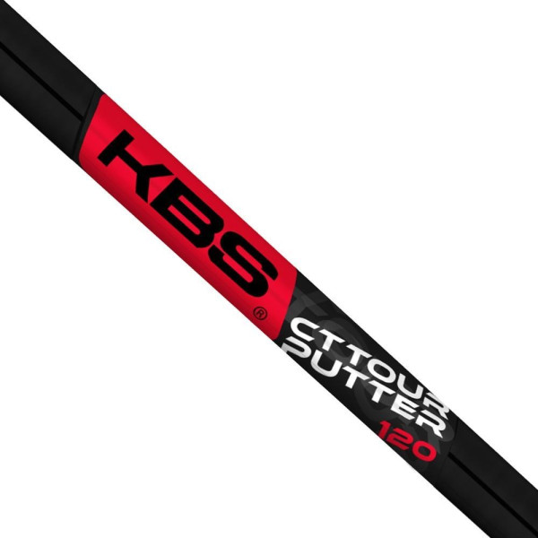 KBS CT PUTTER SHAFTS BLACK MATTE SINGLE BEND .370" Parallel