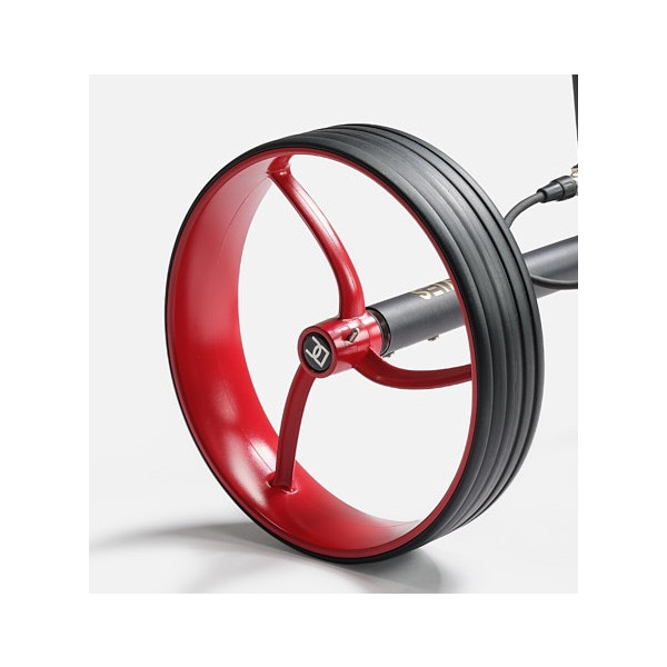 Kolečka k vozíku Davies Caddy Titan a Premium S Red



