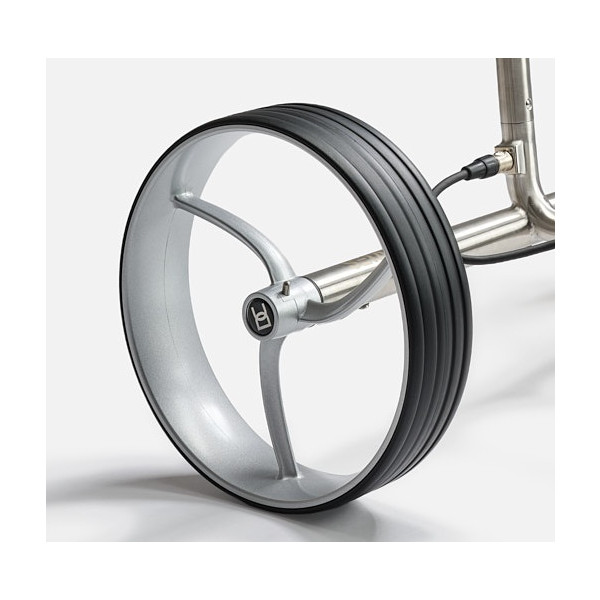 Kolečka k vozíku Davies Caddy Titan a Premium S SIlver



