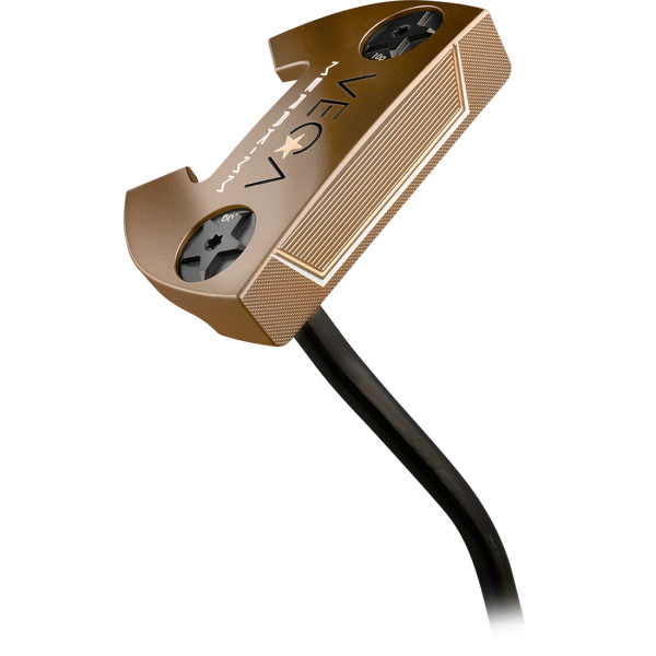 VEGA Merak Gold MM Heel Putter 35' Iomic large black grip