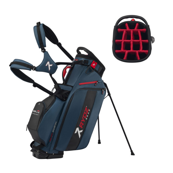 RYDZ Rain Lite Stand Bag JETPACK Water resistant 14 Way