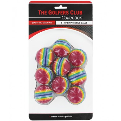 STRIPE PRACTISE BALL 9 PACK