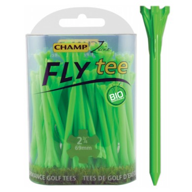 CHAMP FLY TEES  - Green 2 3/4 69mm 