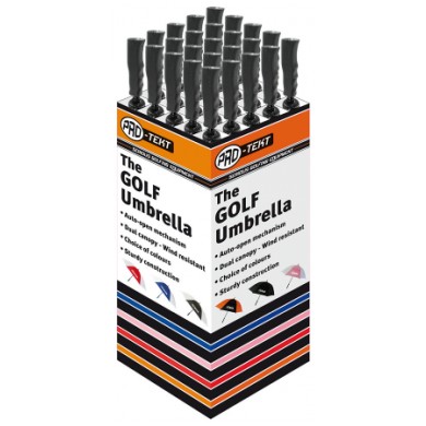 PRO-TEKT AUTO OPEN BROLLY BOX 25