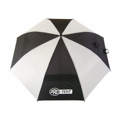 PRO-TEKT AUTO OPEN BROLLY WHITE/BLACK