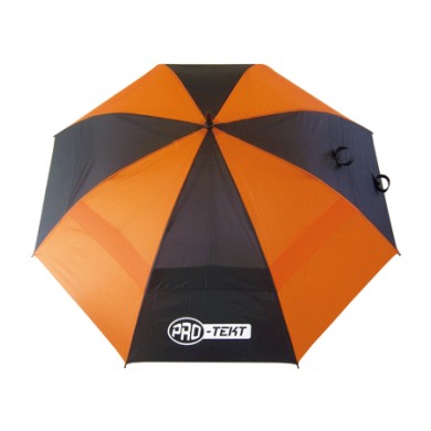 PRO-TEKT AUTO OPEN BROLLY BLACK/ORANGE