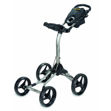 Ruční čtyřkolový golfový vozík Bag Boy QUAD XL  Silver /Black