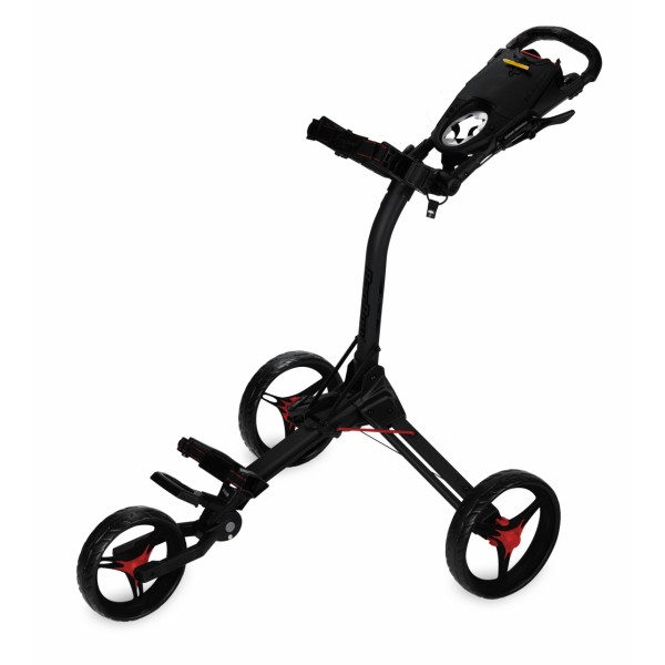 Ruční tříkolový golfový vozík Bag Boy COMPACT C 3  Black/Red