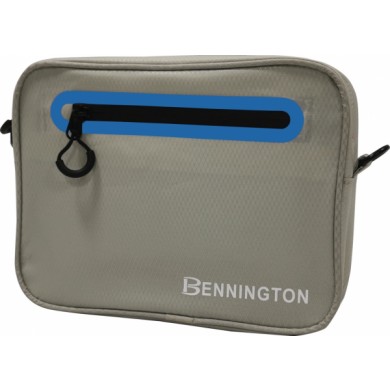 Bennington Pouch bag Light Grey / Cobalt