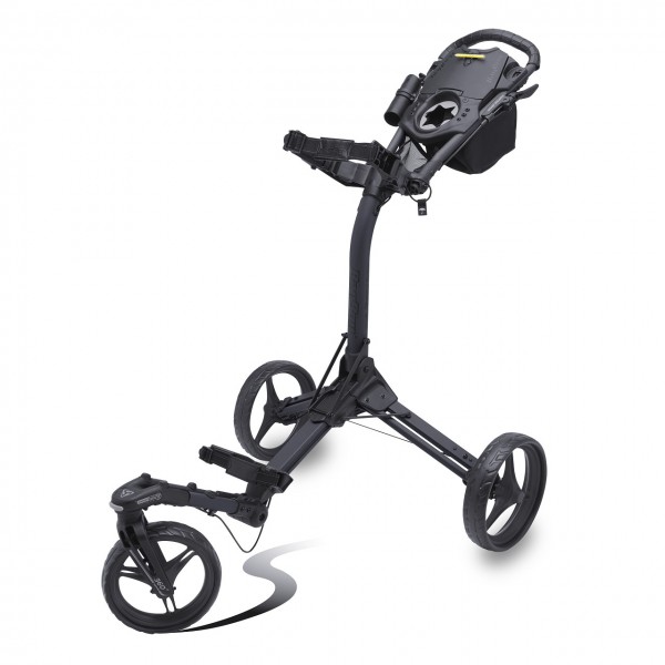 Ruční tříkolový golfový vozík  Bag Boy TRI SWIVEL 2.0  Black/Black