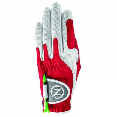 Zero Friction golfová rukavice dámská, performance levá Red, ONE SIZE