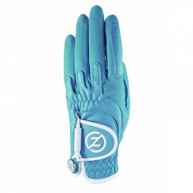 Zero Friction golfová rukavice dámská, cabretta levá Turquoise, ONE SIZE