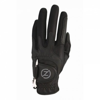 Zero Friction golfová rukavice pánská, performance ,MAXX LONGER - delší/větší, levá  BLACK